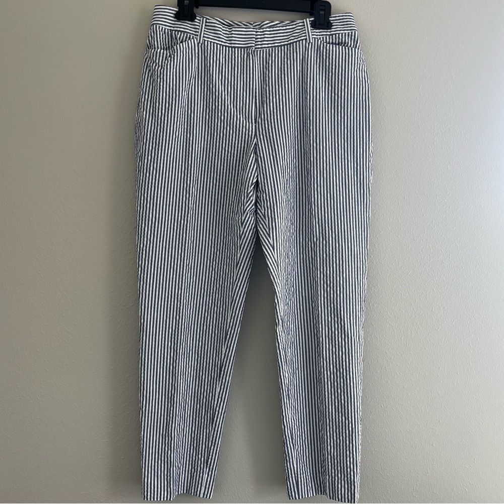 Brooks Brothers women’s Navy and White Stripe